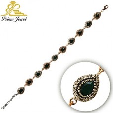 Gümüş Otantik Taşlı Biezik /Bileklik